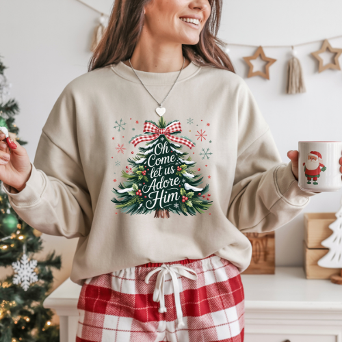 Oh come let us adore HIM